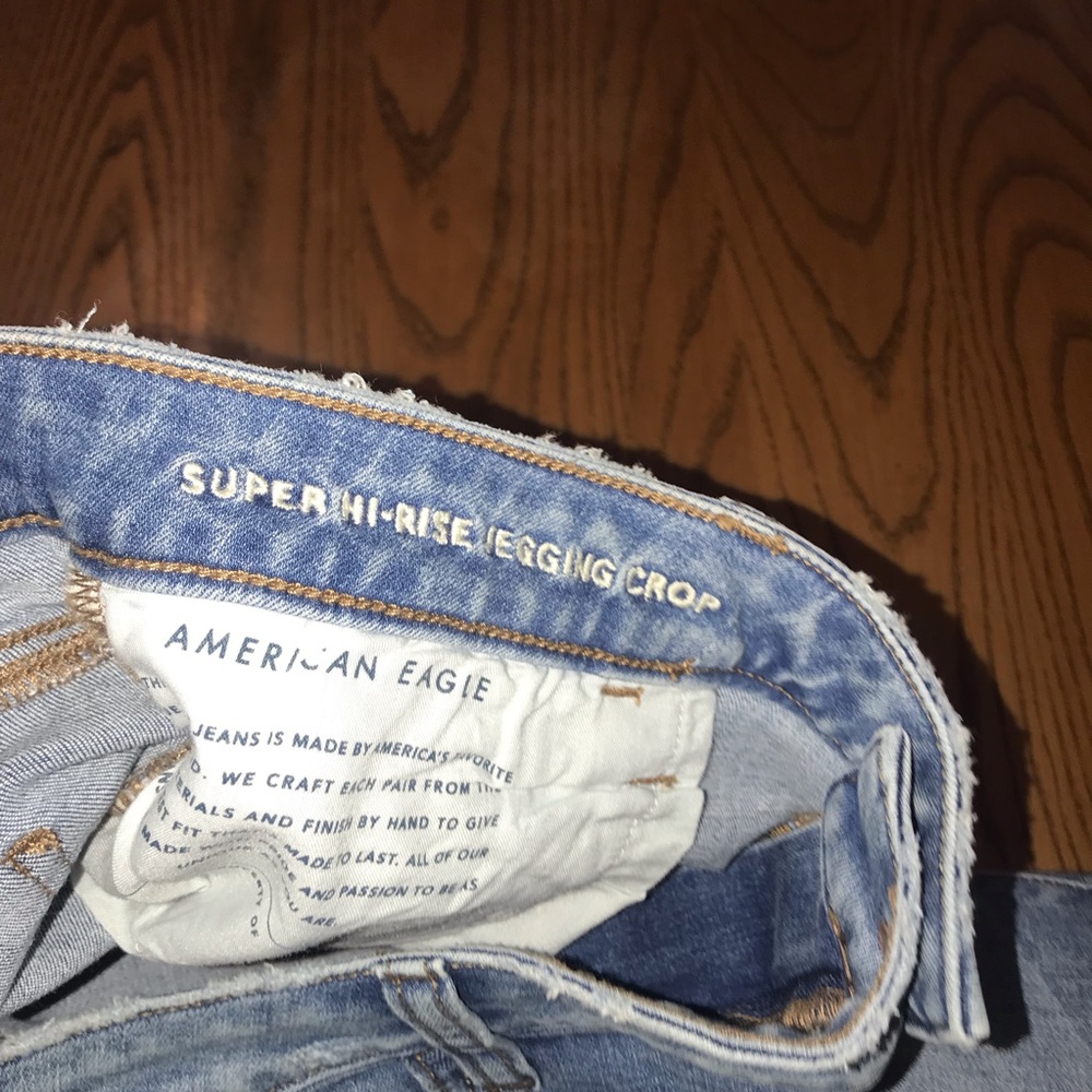 American Eagle Super high rise jegging